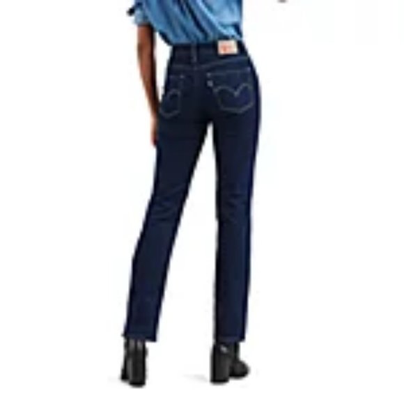 Levi's® Water<Less™ Womens 724™ High Rise Straight Jeans - Picture 2 of 3